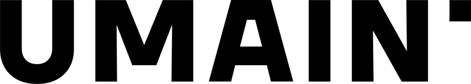 Umain logotype black pos